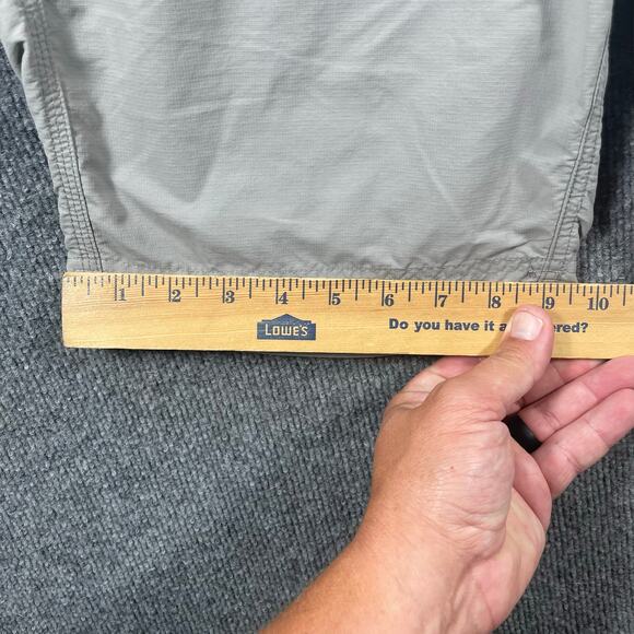 Howler Bros Horizon Hybrid Shorts Men's 28 Gray Zip Drawstring Casual Trail - Picture 6 of 14